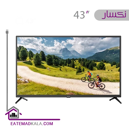 تلویزیون ال ای دی هوشمند نکسار مدل NTV-H4E614N سایز 43 اینچ